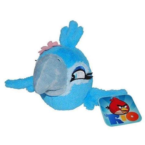 Angry Birds Rio 16" Deluxe Plush: Jewel Bird in 2021 | Angry bird plush, Teddy bear stuffed ...