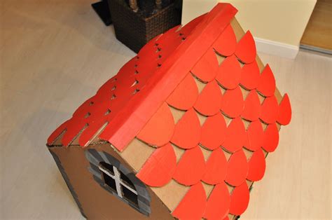 Creative Projects for Kids: Cardboard House