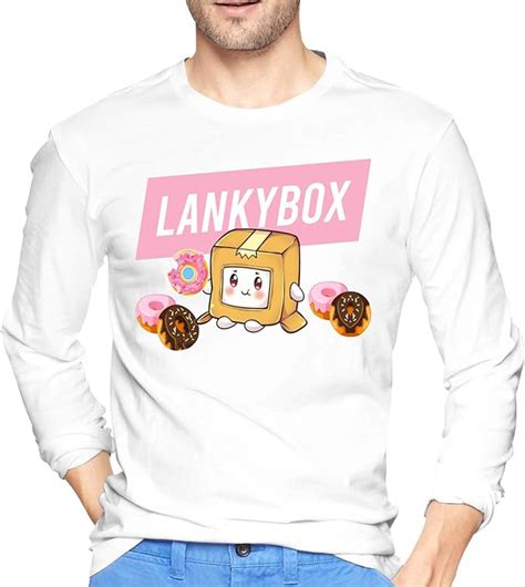 purl zither Lankybox Merch Lankybox Boxy Men's Regular Fit Crew Neck ...