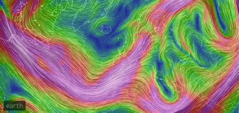 These Animated Maps Of The Wind Circling The Earth Are Totally Mesmerizing