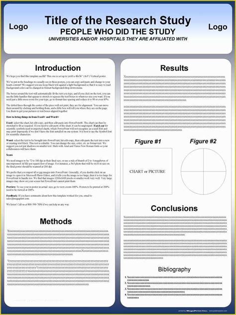 45 Scientific Poster Design Templates Free | Heritagechristiancollege