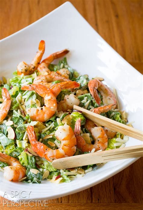 Roasted Shrimp Salad with Buttermilk Dressing