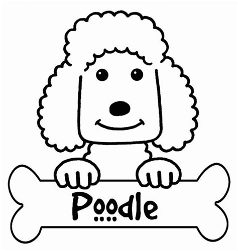 Poodle Coloring Pages - Best Coloring Pages For Kids