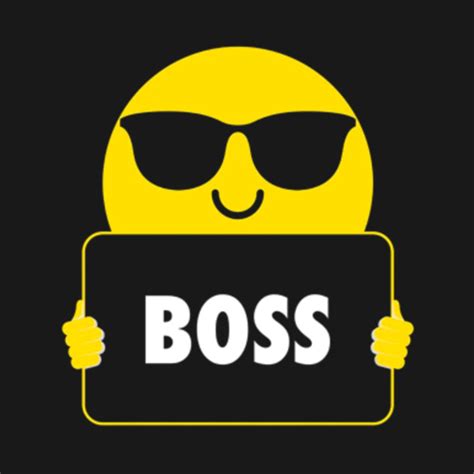 Boss Emoji Sunglasses Shirt T-Shirt - Boss Emoji Sunglasses - T-Shirt ...