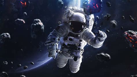 HD wallpaper: astronaut, nature, galaxy, photography, photoshop, hd, 4k ...