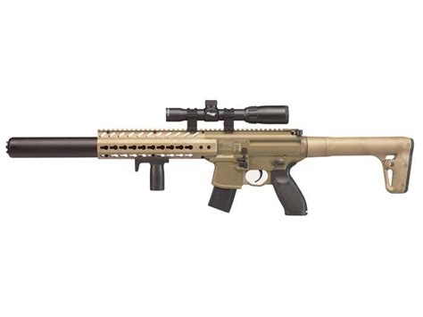 SIG Sauer MCX CO2 Rifle + Scope, Flat Dark Earth | Pyramyd Air