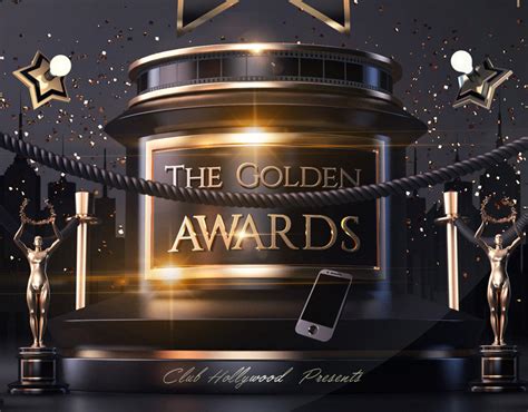 Golden Awards Poster on Behance