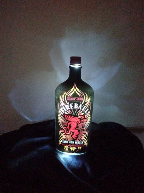 Fireball whiskey collectors edition bottles Upcycled Empty | Etsy