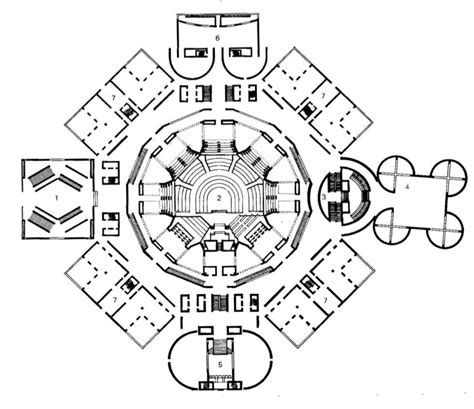 Louis Kahn: l'Assemblée nationale du Bangladesh, Dhaka, 1974 | Louis kahn, Luis kahn, How to plan