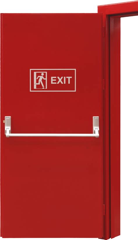 Fire Exit Door - (866x1582) Png Clipart Download