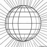 Retro Disco Ball Coloring Page  Pagescom sketch template