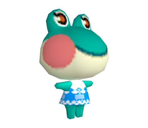 Wii - Animal Crossing: City Folk - Frogs - The Models Resource