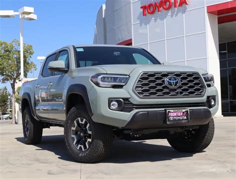 New 2023 Toyota Tacoma TRD Off-Road 4 in Valencia #PM607706 | Frontier Toyota