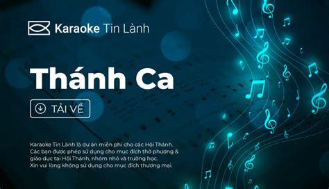 Thánh Ca Tin Lành - Dự án chia sẻ miễn phí Beat Karaoke