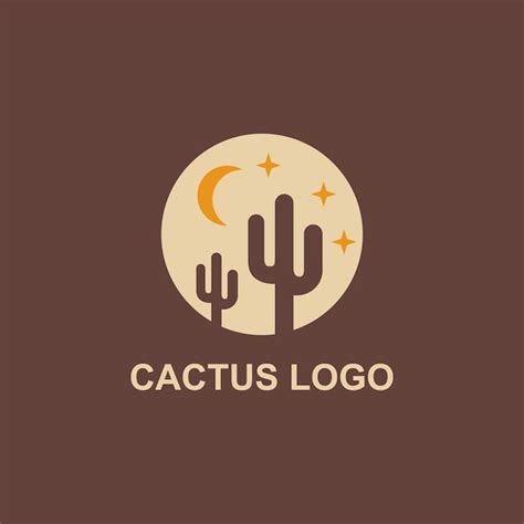 Premium Vector | Simple Cactus Logo Design Vector