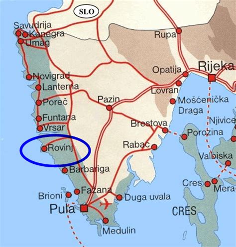 Rovinj Mapa | Mapa