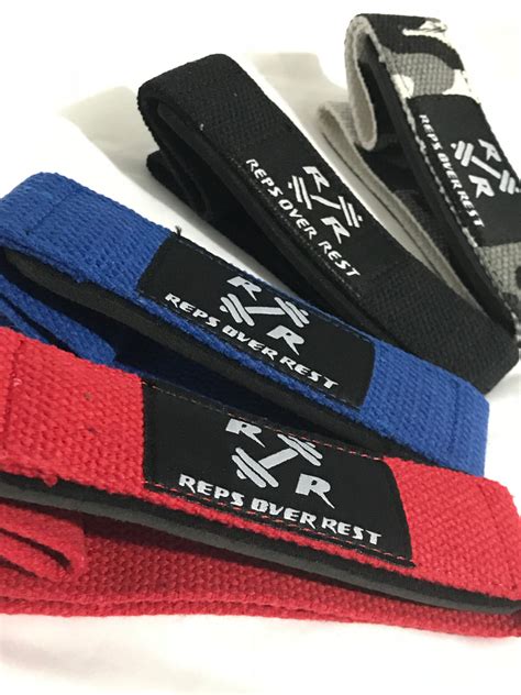 Heavy Duty Cotton Lifting Straps – Reps Over Rest