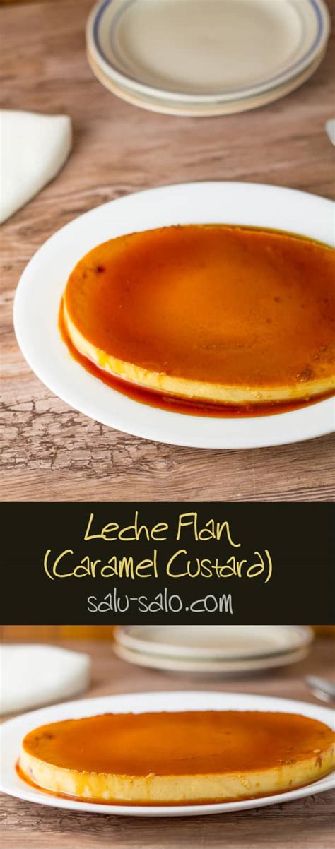 Leche Flan (Caramel Custard) - Salu Salo Recipes