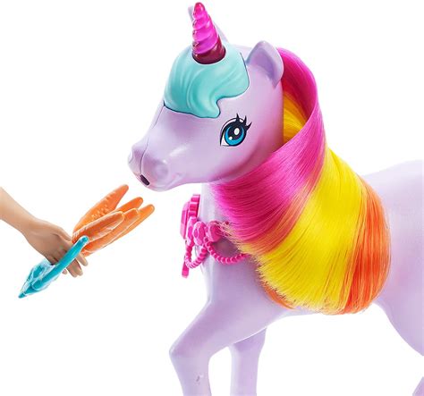 Barbie Dreamtopia doll with unicorn, Nurturing Playset - YouLoveIt.com