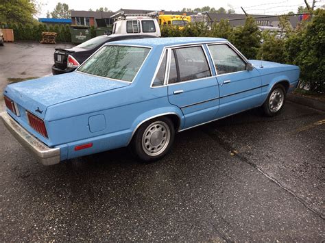 1978 FORD FAIRMONT, 4 DOOR SEDAN, BLUE, VIN # 8X92T1997080