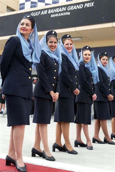 ️Gulf Air🇧🇭 Airline Attendant, Flight Attendant Uniform, Air Hostess ...