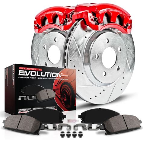 2000 CHEVROLET S10 Power Stop KC2003 Power Stop Z23 Evolution Sport Brake Upgrade Kits with ...