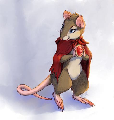 Mrs. Brisby Colored by Alien-Rat on DeviantArt