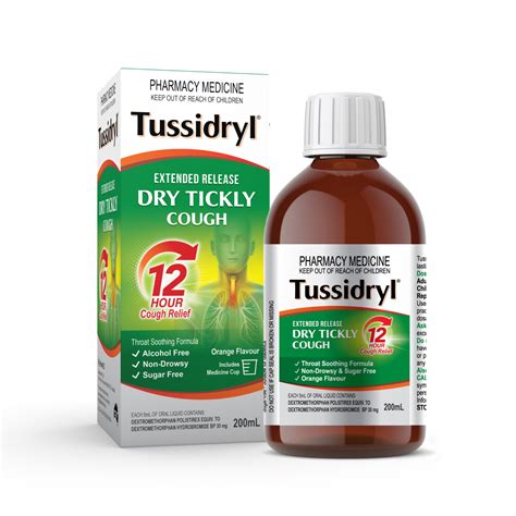 Tussidryl Dry Tickly Cough Syrup - Alphamed