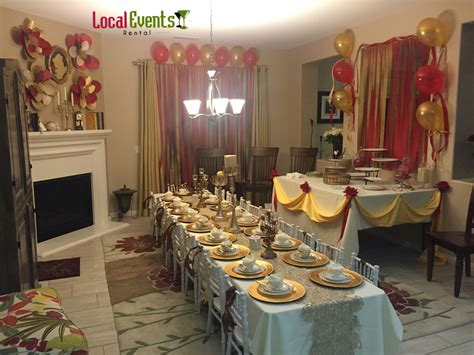 Local Events Rental: Birthday Party Supplies