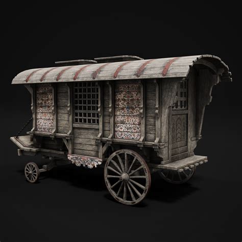 ArtStation - Medieval Carriage