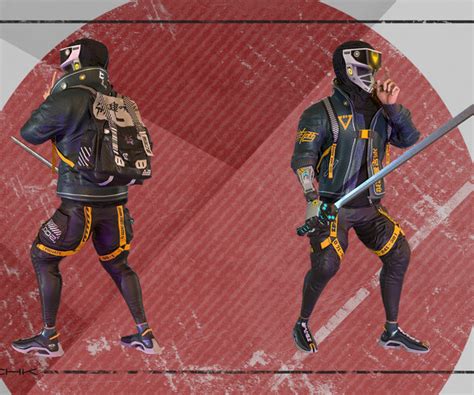 ArtStation - Cyber Ninja | Game Assets