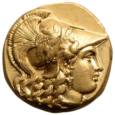 Ancient Greek Gold Stater Coin of King Philip III of Macedon, 323 BC at ...