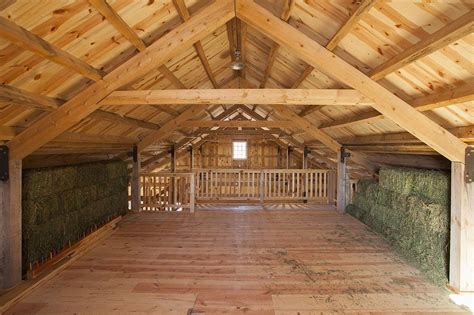 Hay Loft inside a Ponderosa Country Barn in Iowa | Barn loft, Hay loft, Horse barn plans