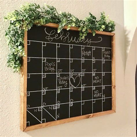 Pin by pseudomyn on The Cube ‍ | Chalkboard wall calendars, Chalkboard calendar, Chalkboard wall