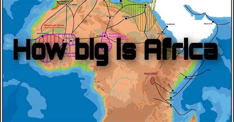 How big is africa ? Here is The is Real size of Africa on World map. It ...