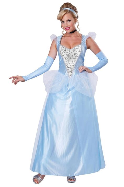 Adult Women Sexy Fairytale Cinderella Princess Cosplay Costume Midnight Hen Party Gown M XL-in ...