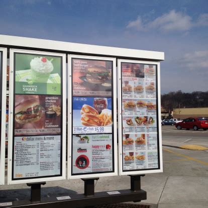 Mcdonalds Drive Thru Menu Stock Photo - Download Image Now - iStock