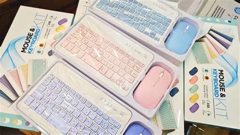 COMBO MOUSE AND KEYBOARD KIT BLUETOOTH COLOR - Expert-Zone