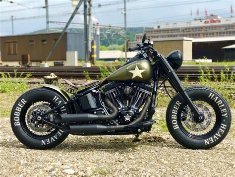 Custom Built Harley Davidson Bobber & Chopper Bikes | Old School Motorcycles and Apparel ...