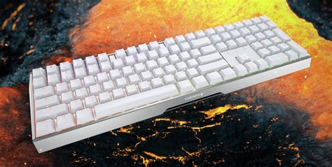 Cherry MX 3.0S RGB White Mechanical Gaming Keyboard - Cherry MX Silent ...