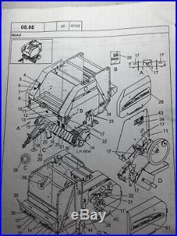 New Holland BR780 Round Baler Parts Catalog | New Holland Baler