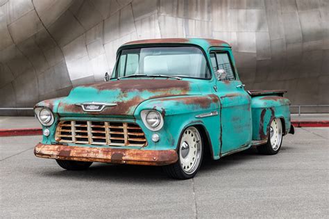 350-Powered 1955 Chevrolet 3100 Big Window Pickup for sale on BaT Auctions - sold for $62,500 on ...