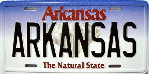 Arkansas License Plate Novelty Fridge Magnet - Walmart.com - Walmart.com