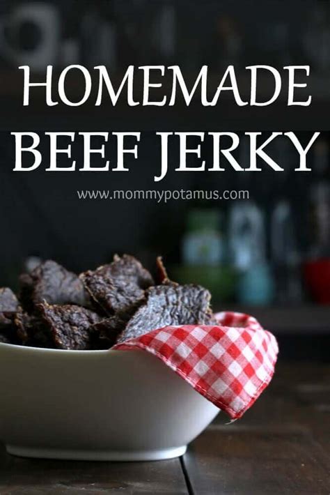 Mommypotamus' Beef Jerky Recipe