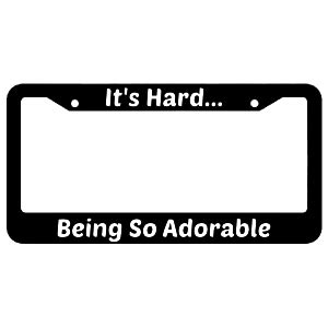 Funny License Plate Frames - Customizable License Plate Frames