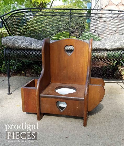 Potty Chair Makeover ~ Talking Toddler Style - Prodigal Pieces