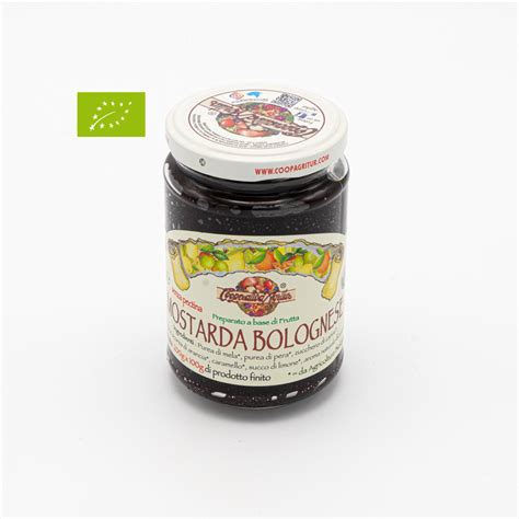 Mostarda Bolognese BIO 350g - Vendita Online - Caseificio Bio Reggiani