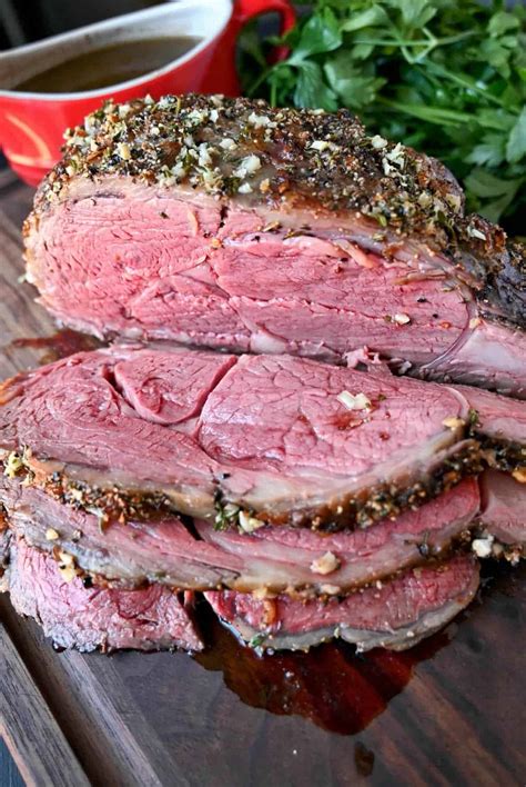 Herb Crusted Rib Eye Roast Recipe-Butter Your Biscuit