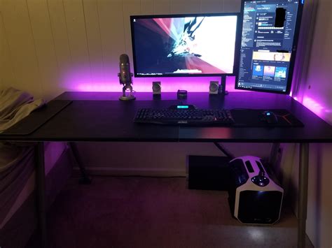 My simple dual monitor setup : r/battlestations