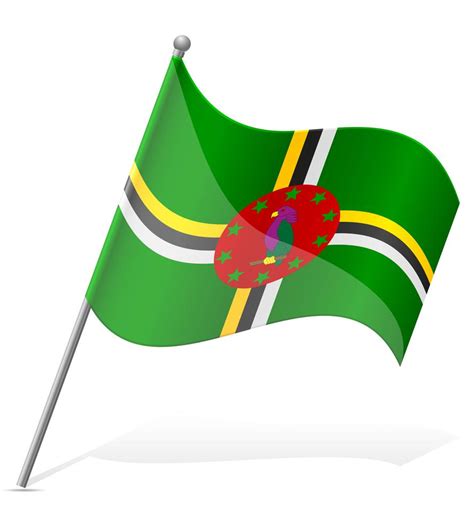 flag of Dominica vector illustration 513475 Vector Art at Vecteezy